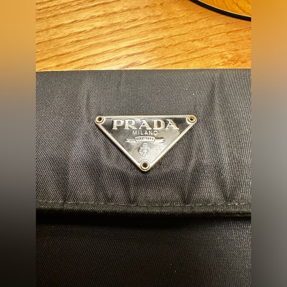 Prada Half Wallet. Nylon & Leather. EUC. - Picture 7 of 7